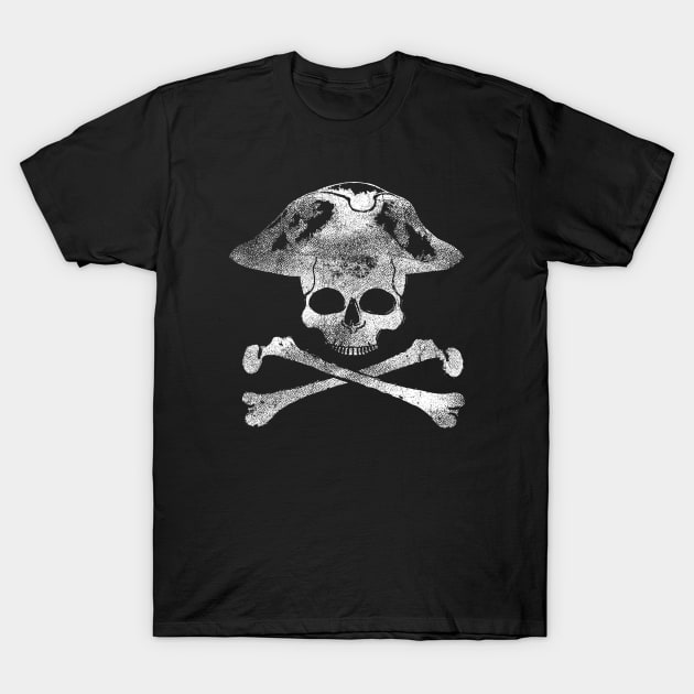 Skull and Crossbones T-Shirt by 461VeteranClothingCo